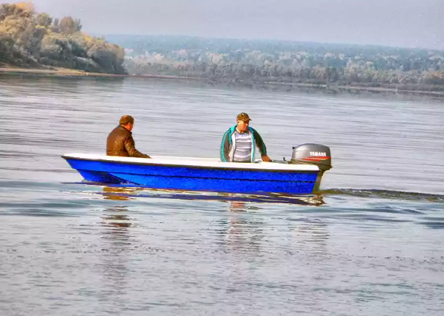 Стеклопластиковая лодка Wyatboat 430 тримаран в Дзержинске