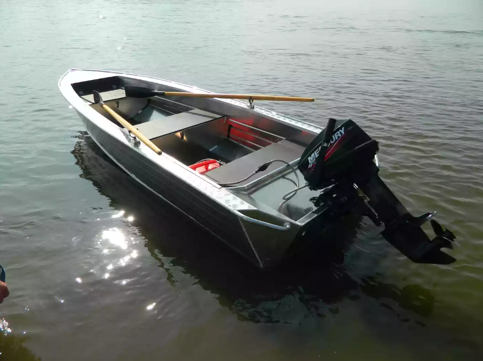 Алюминиевая лодка Wyatboat-390 У в Дзержинске