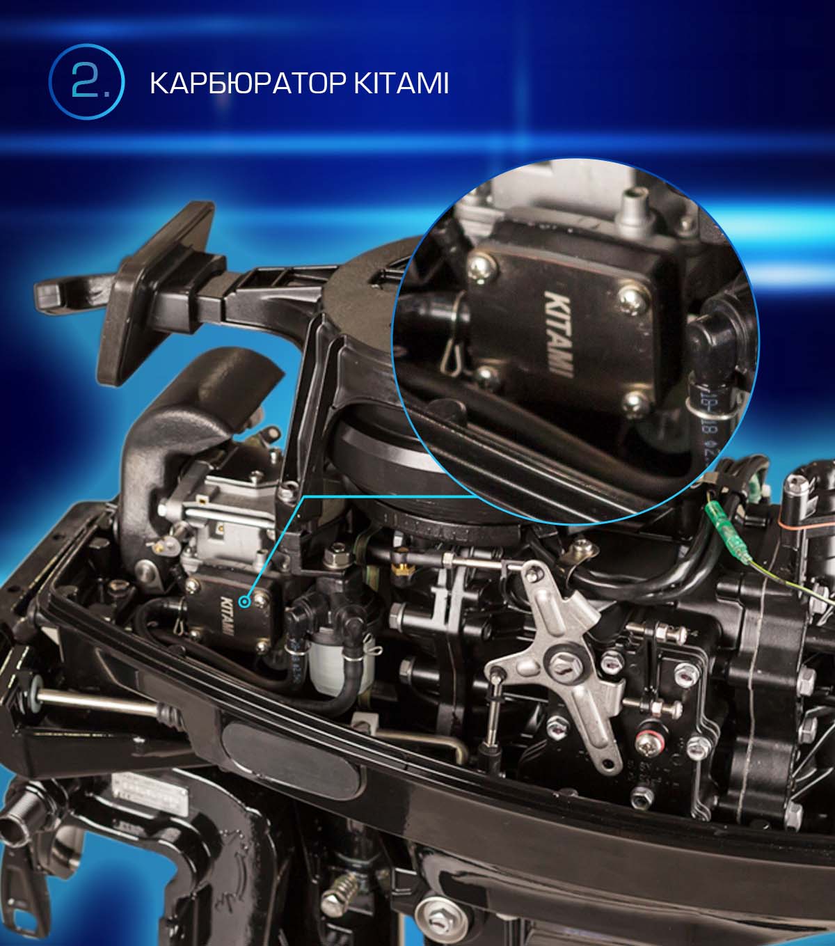 Лодочный мотор MARLIN PROLINE MP 9.9 (20) AWRS FORCE в Дзержинске