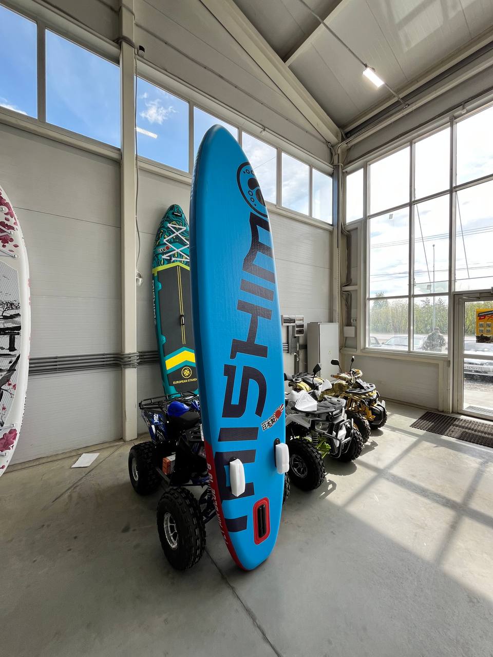 SUP (САП) Доска MISHIMO FLY AIR BLUE 10,8’ (330см) в Дзержинске