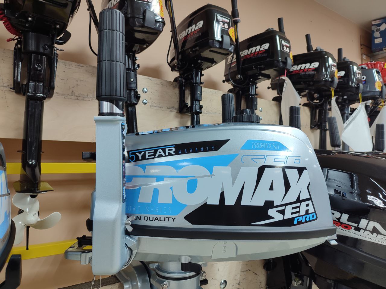 Лодочный мотор PROMAX SP5FHS (внешний бак 12 л) в Дзержинске