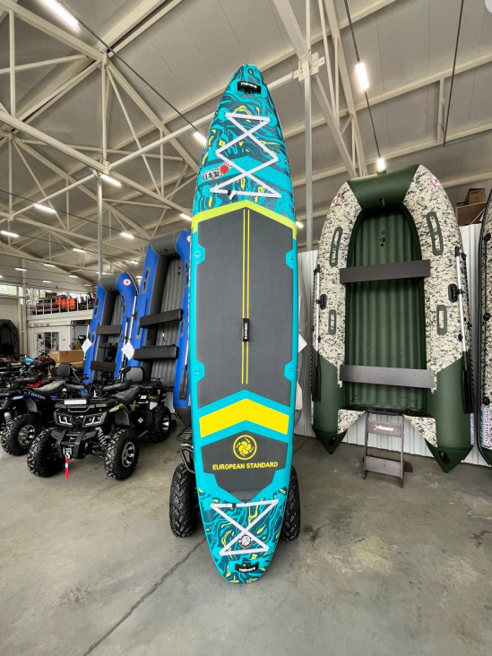 SUP (САП) Доска MISHIMO PRO-MAX Light Teal 11’ (335см) в Дзержинске