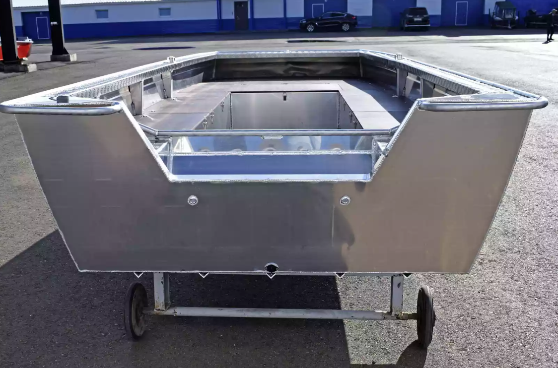 Алюминиевая лодка Wyatboat-490 Jonboat в Дзержинске