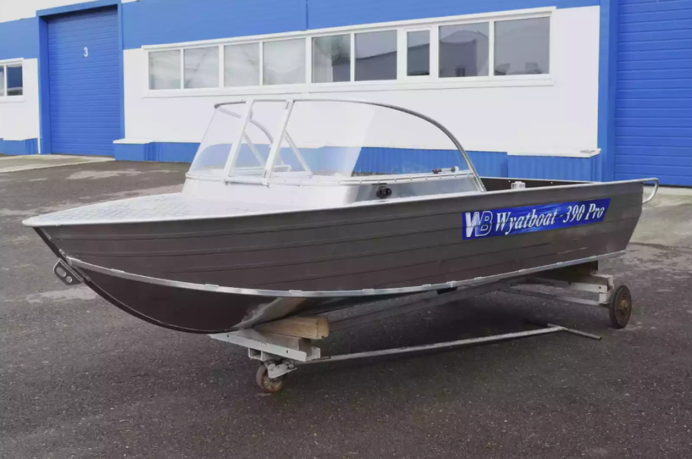 Алюминиевая лодка Wyatboat-390 Pro в Дзержинске