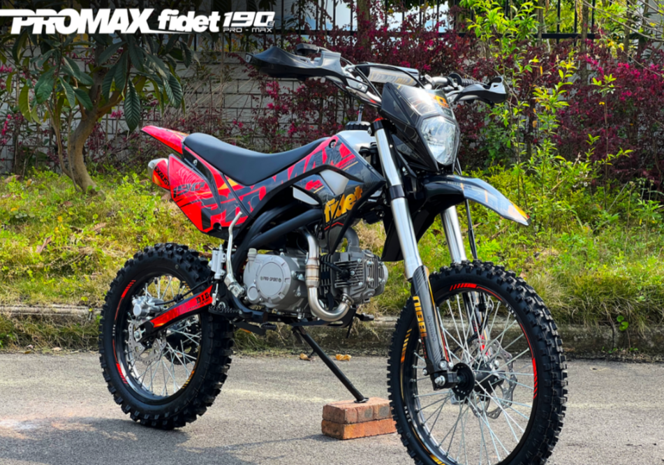 Мотоцикл (питбайк) PROMAX FIDET (ФАЙДЕТ) 190E MAX PRO LUX 19/16 в Дзержинске