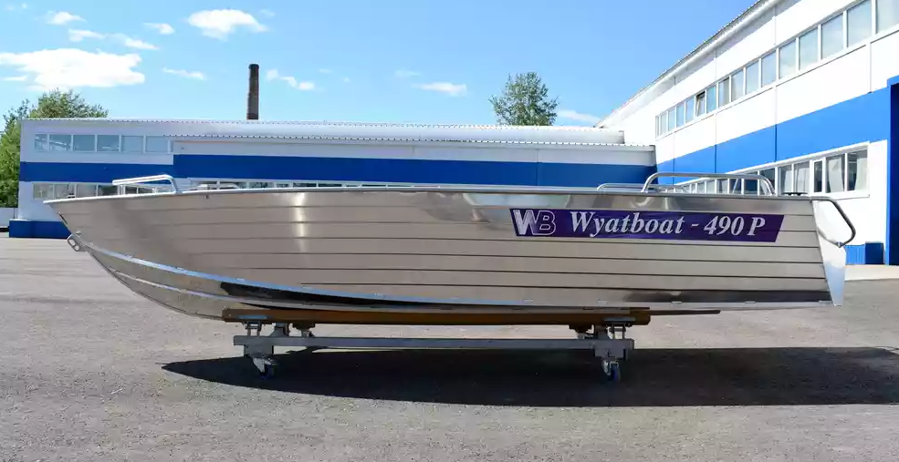 Алюминиевая лодка Wyatboat-490 P в Дзержинске