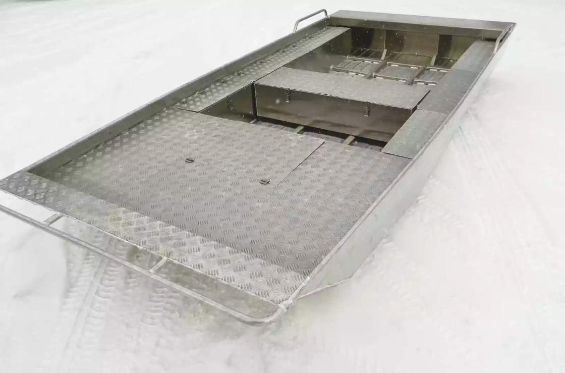Алюминиевая лодка Wyatboat-390 Jonboat в Дзержинске
