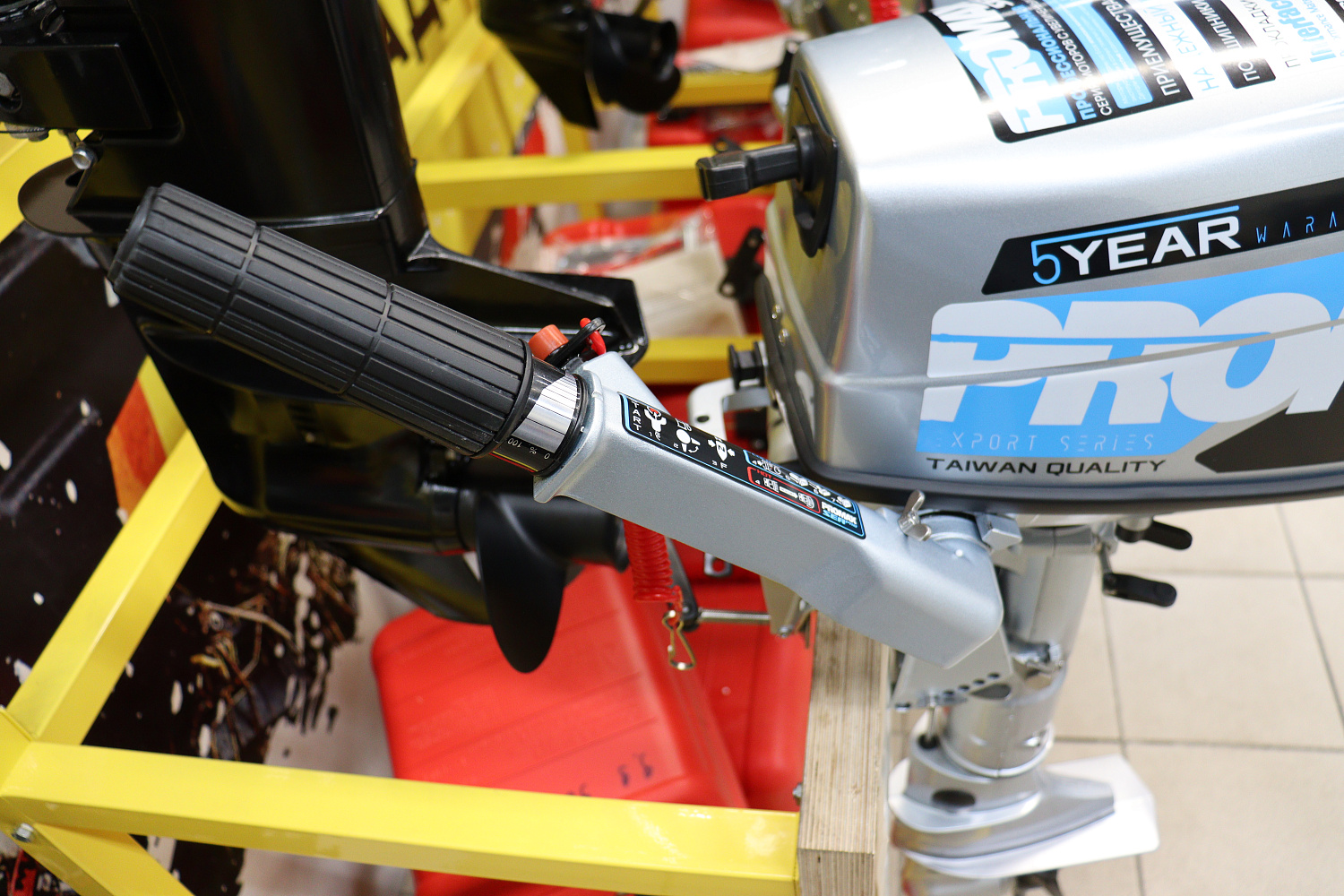 Лодочный мотор PROMAX SP5FHS (внешний бак 12 л) в Дзержинске