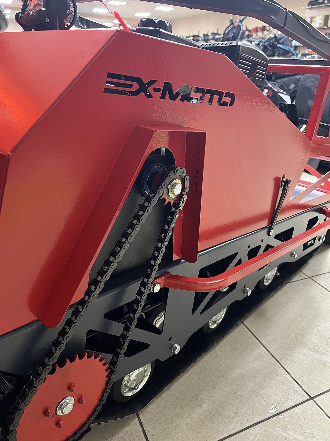 Мотобуксировщик EX-MOTO SNOWDOG S500 15л.с в Дзержинске