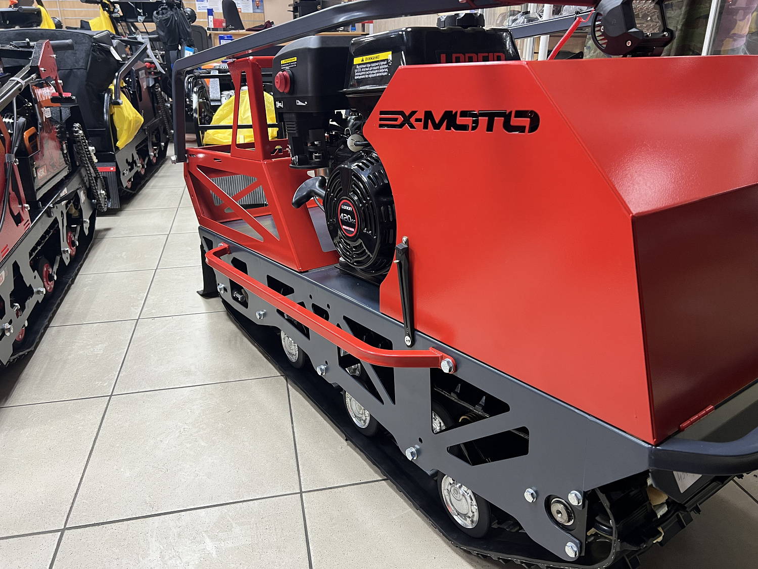 Мотобуксировщик EX-MOTO SNOWDOG S500 15л.с в Дзержинске