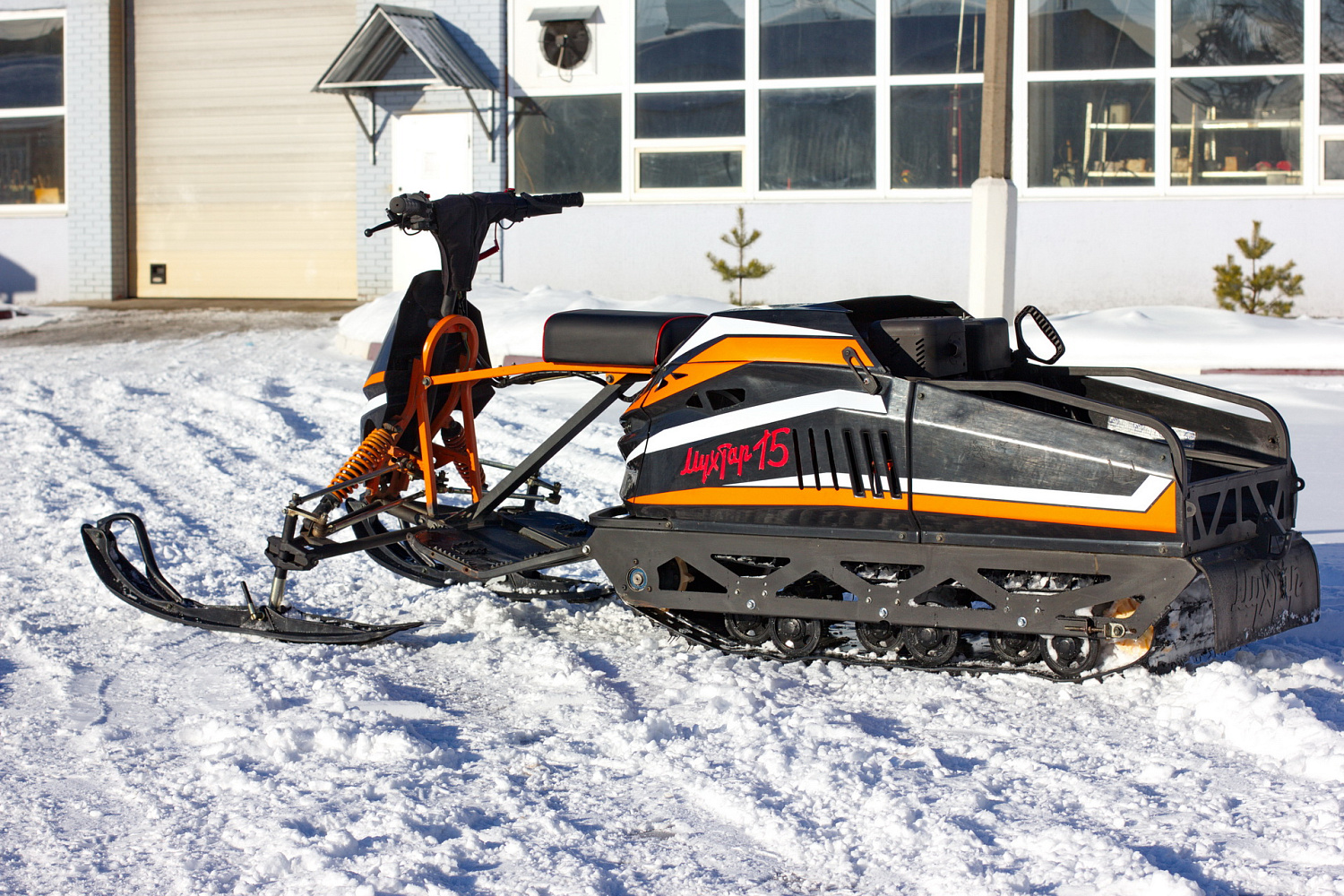 Мотобуксировщик IRBIS Мухтар 15 с лыжным модулем в комплекте в Дзержинске