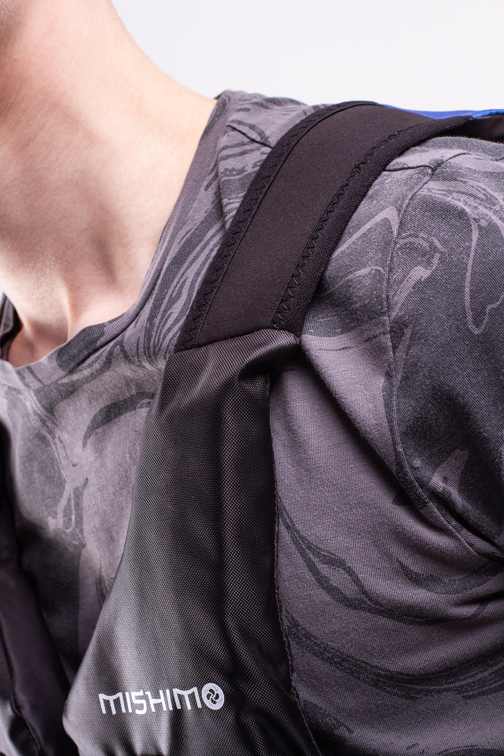 Жилет спасательный MISHIMO PRO Премиум качества Черно-синий в Дзержинске