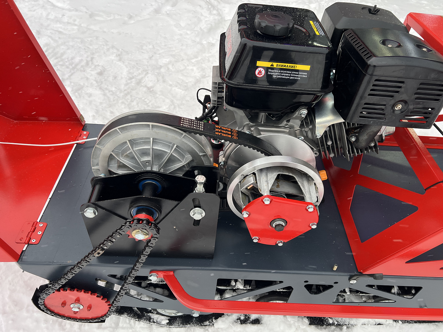 Мотобуксировщик EX-MOTO SNOWDOG S500 15л.с в Дзержинске