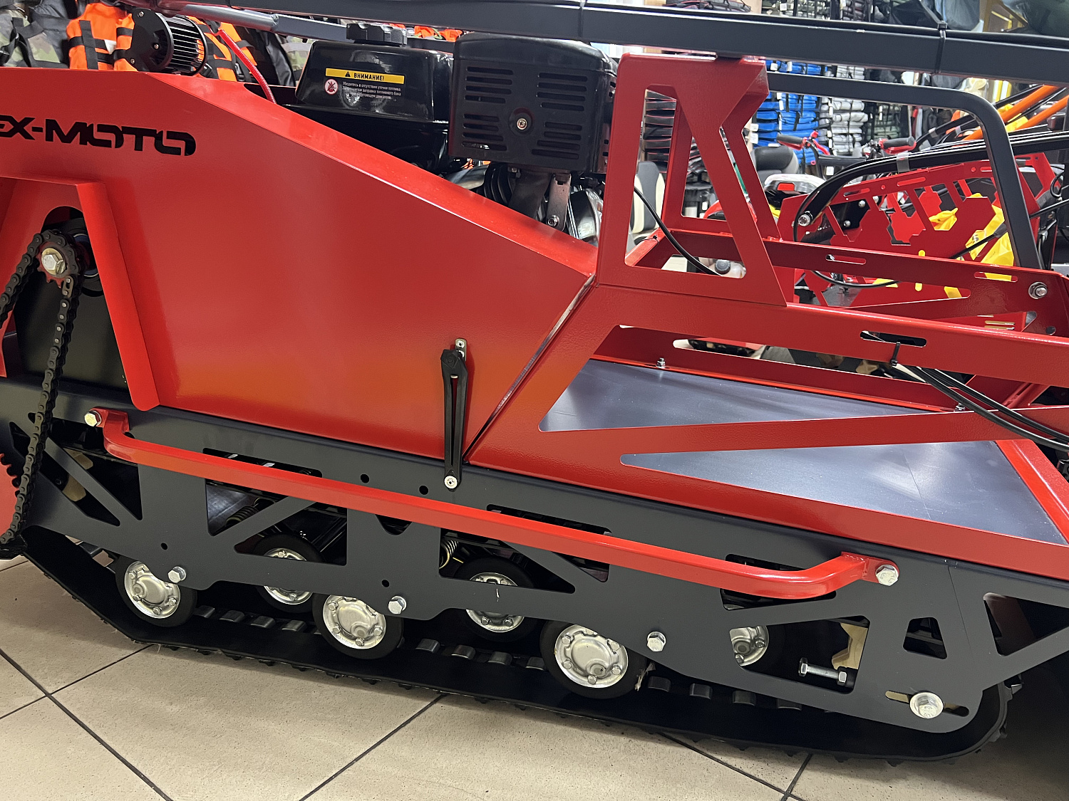 Мотобуксировщик EX-MOTO SNOWDOG S500 15л.с в Дзержинске