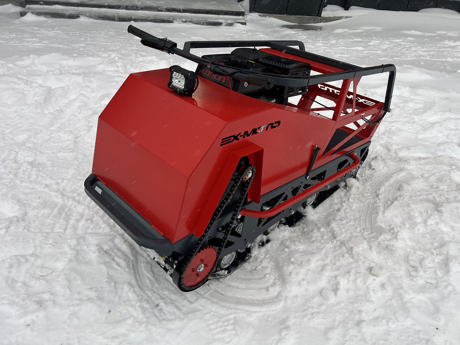 Мотобуксировщик EX-MOTO SNOWDOG S500 15л.с в Дзержинске