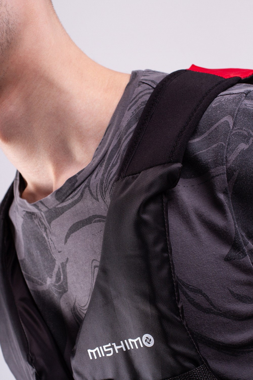 Жилет спасательный MISHIMO PRO Премиум качества Черно-красный в Дзержинске